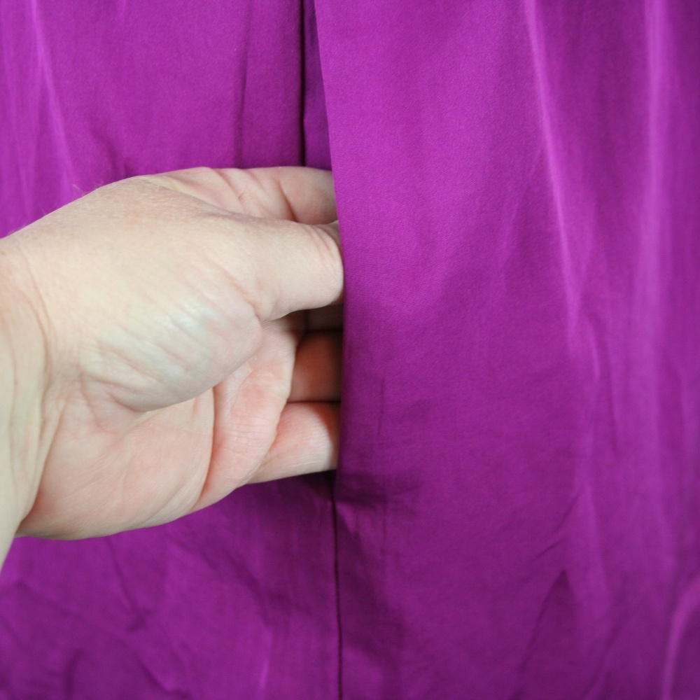 RACHEL Rachel Roy Dark Fuchsia Ruffle Dress - Picture 5 of 7